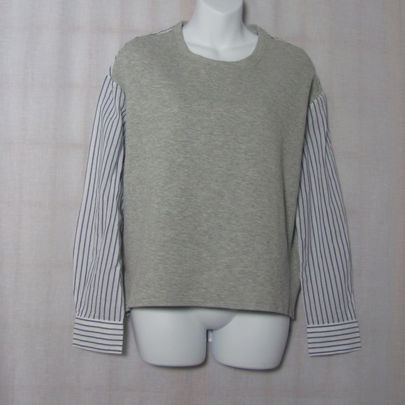 LOFT Tops - Ann Taylor Loft Top New Size Sm Stripe Knit Reduce